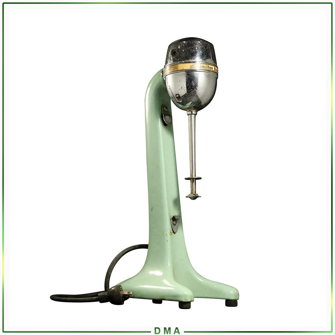 Hamilton Beach Mixer No. 33, Light Green Color: Hamilton Beach Mixer No. 33, Light Green Color - Vintage. Size: 18.5h x 7.5w