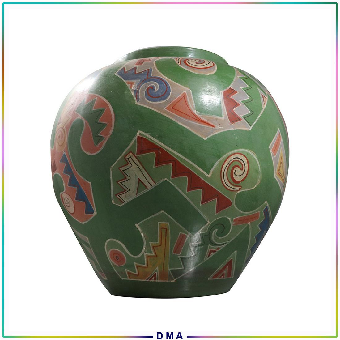 Native American Fully Decorated Pottery Vase (1 of 6)