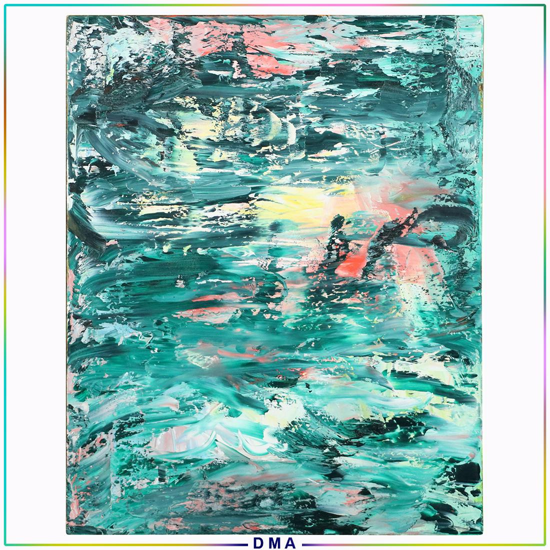 Roberto Fernandez, Large 20th C. Abstract Oil Painting (1 of 9)