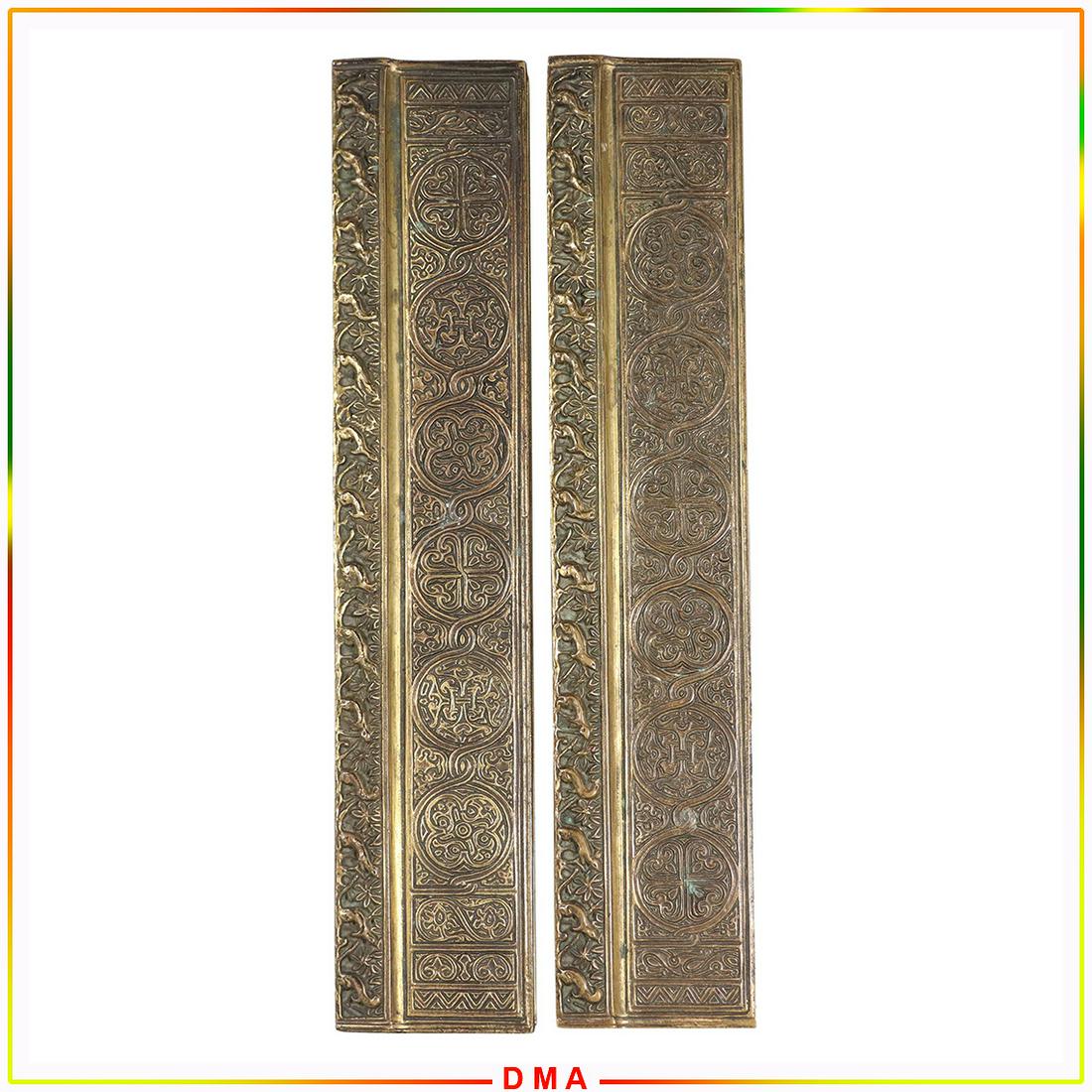 TIFFANY STUDIOS NEW YORK #1640 Venetian Blotter Ends (1 of 7)