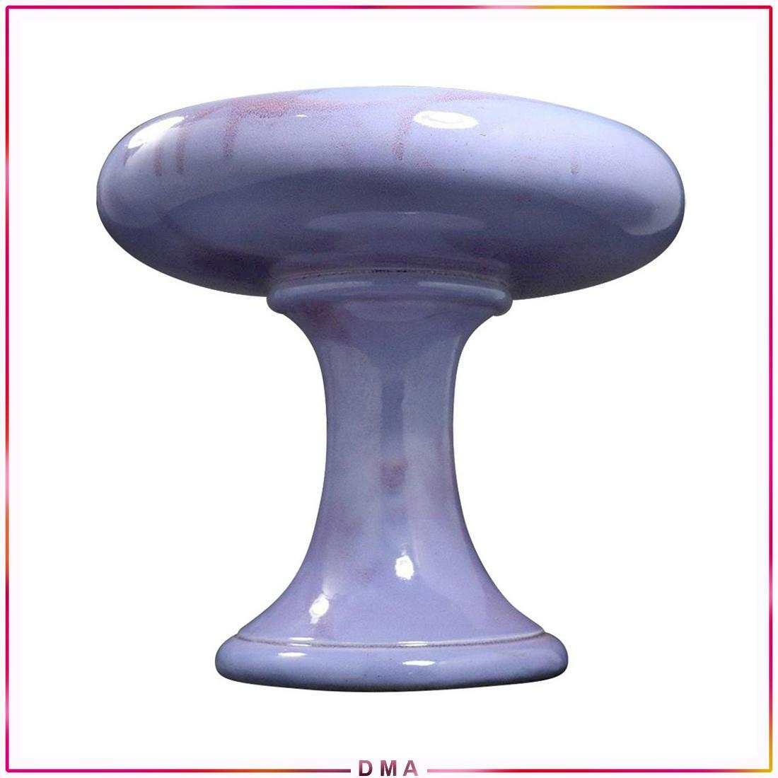 Weller Signed Lavender Pedestaled Fruit Compote (1 of 8)