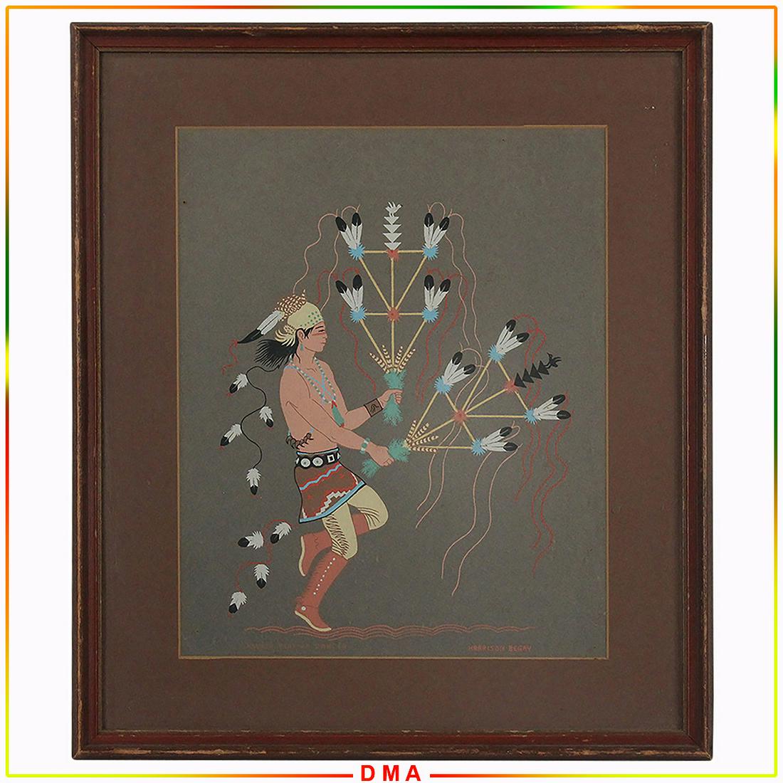 Harrison (Haskay Yahne Yah) Begay (1914 - 2012) Indian (1 of 8)