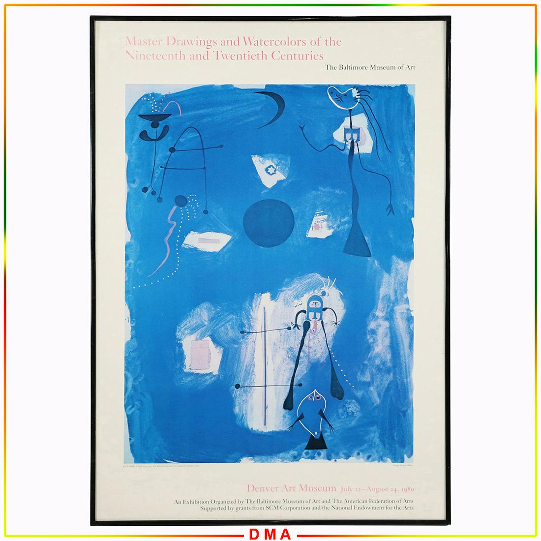 Joan Miro Framed Exhibition Poster - Baltimore / Denver (1 of 8)