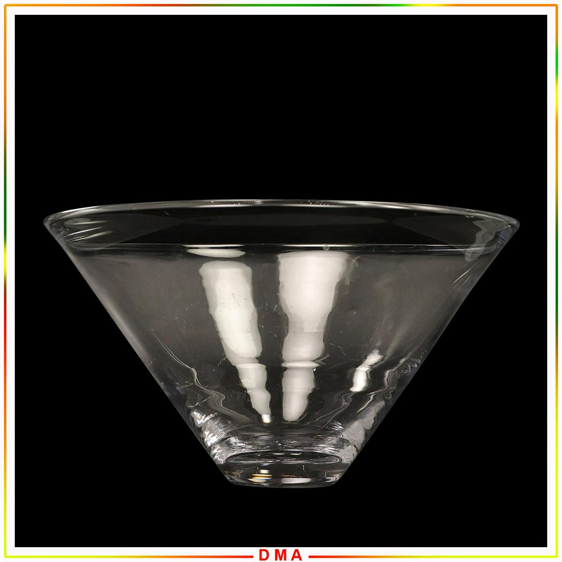 Simon Pearce Signed Crystal Glass Center Bowl (1 of 5)