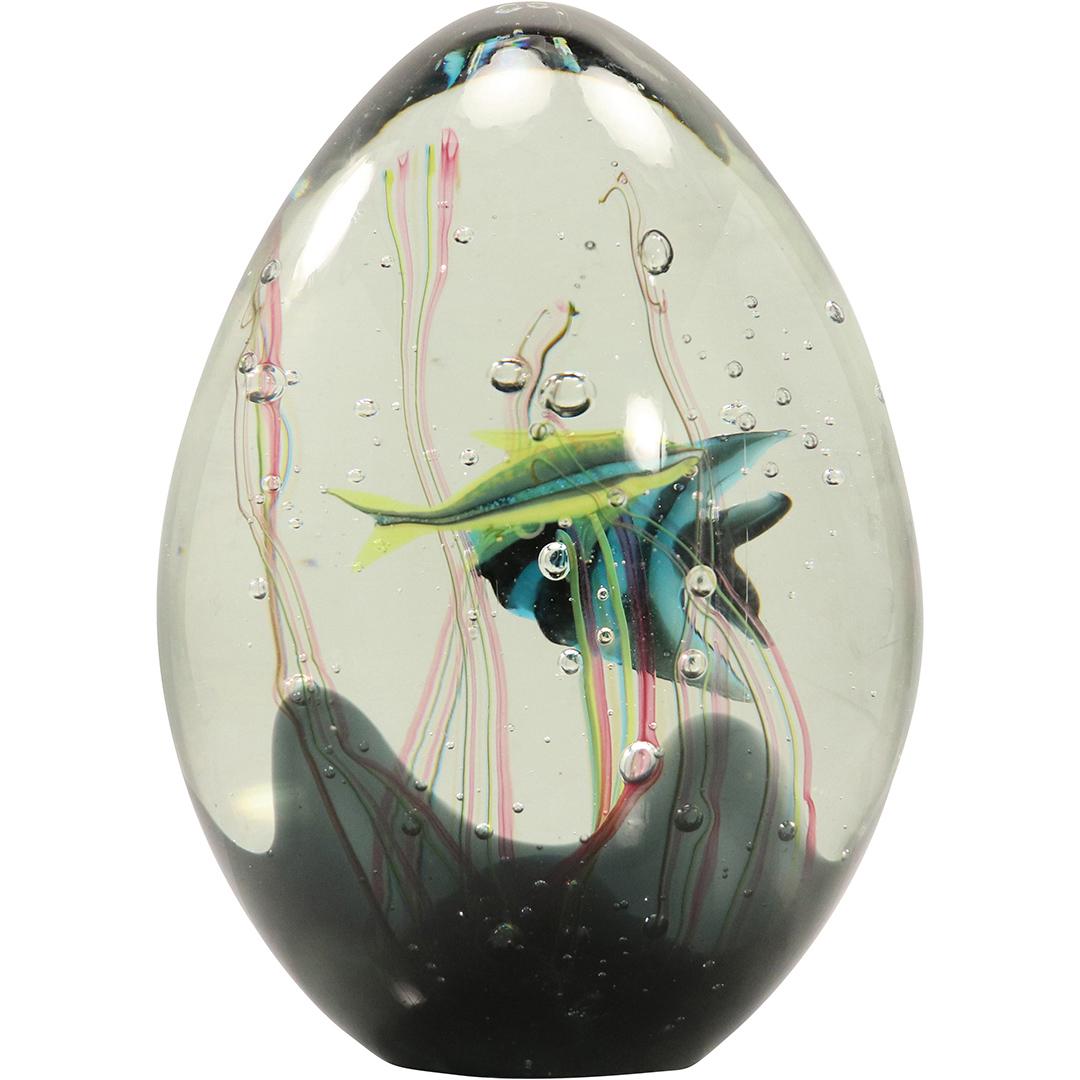 ELIO RAFFAELI (ITALIAN, B. 1936), MURANO GLASS AQUARIUM (1 of 8)