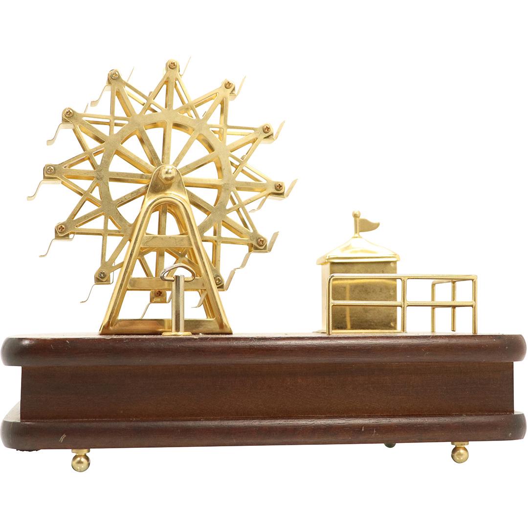 Brass Ferris Wheel Model Music Box (1 of 8)