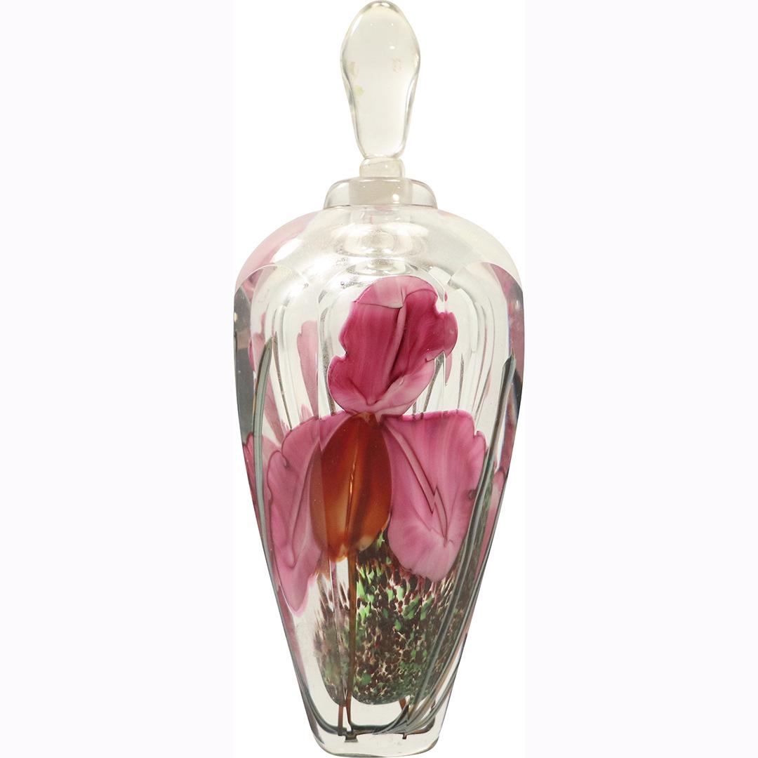 Richard Satava, Signed Studio Art Glass Perfumer Floral (1 of 5)