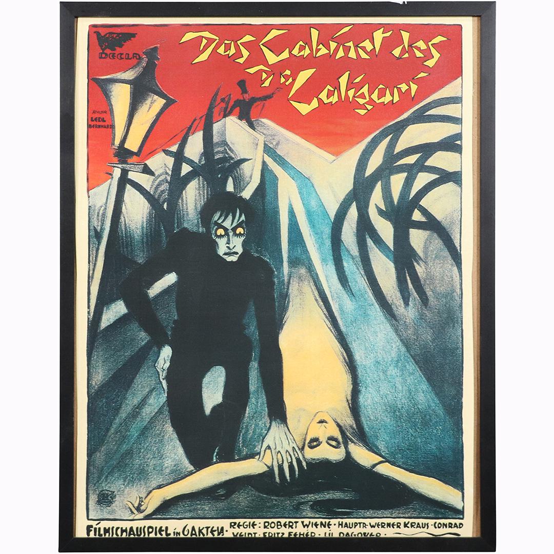 The Cabinet of Dr. Caligari, Insane Hypnotist, Print (1 of 9)