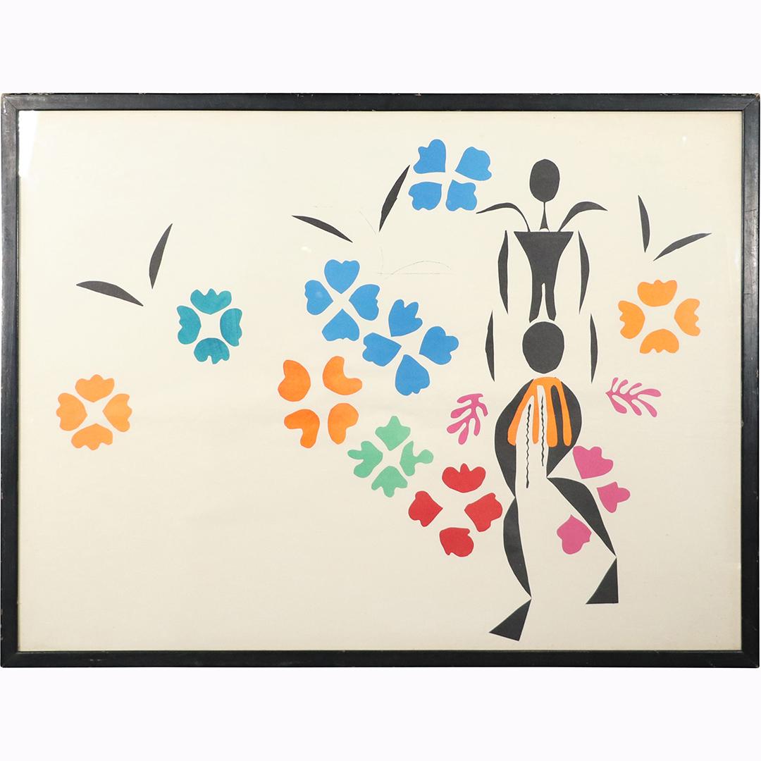 Henri Matisse; Vintage Cut-Out Lithograph (1 of 7)