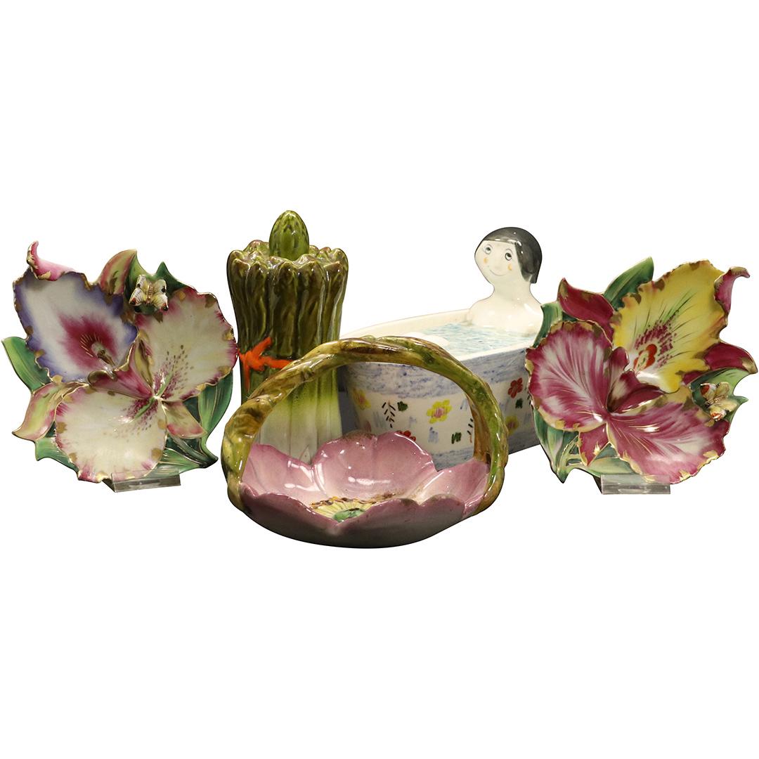 5 pc Grouping of Assorted Estate Porcelain Items (1 of 13)