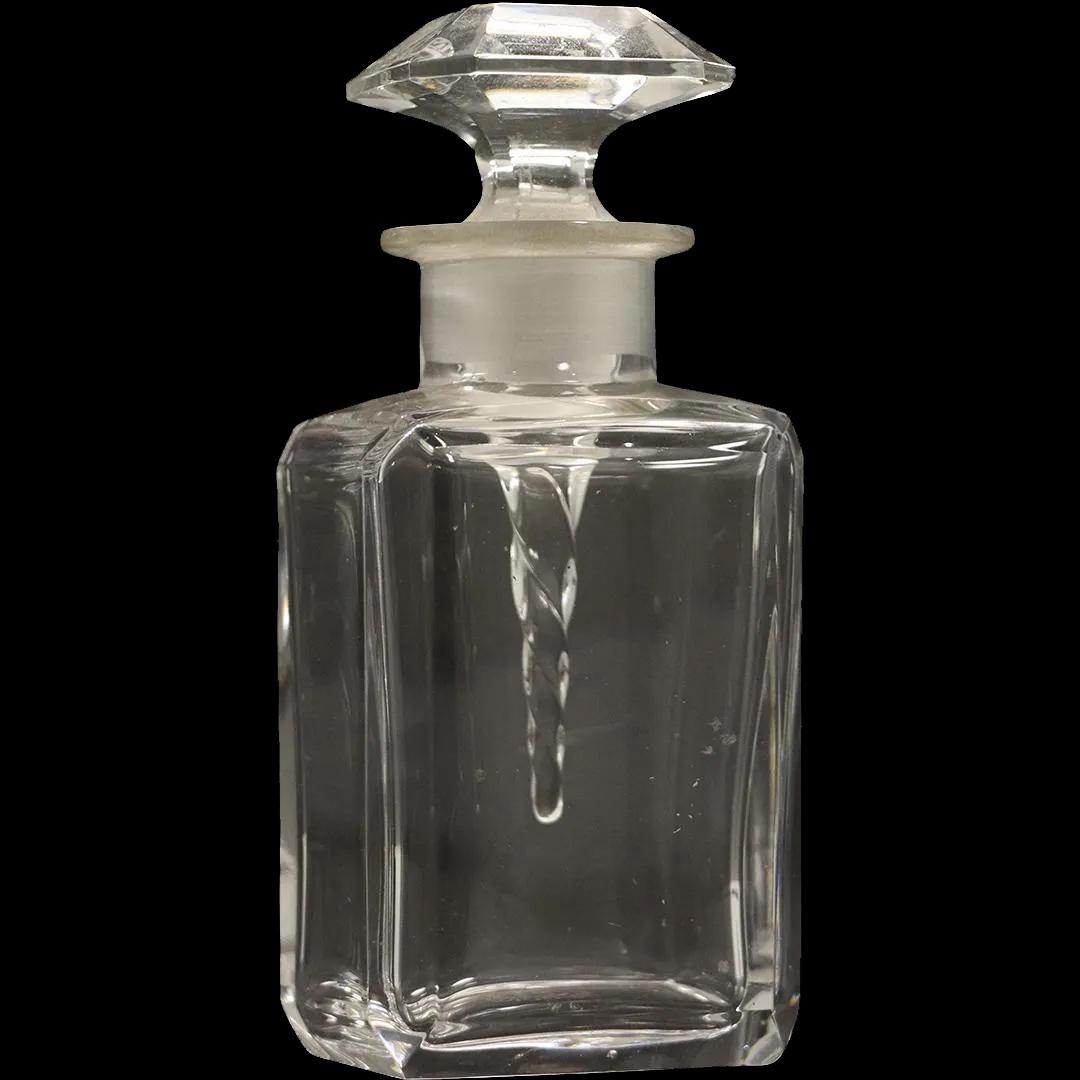 Baccarat Signed Crystal Glass Perfume Bottle (1 of 5)