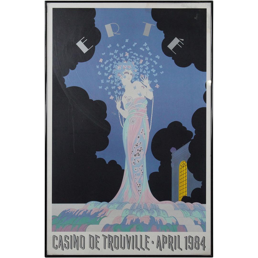 ERTE Exhibition Poster Casino De Trouville 1984 (1 of 8)