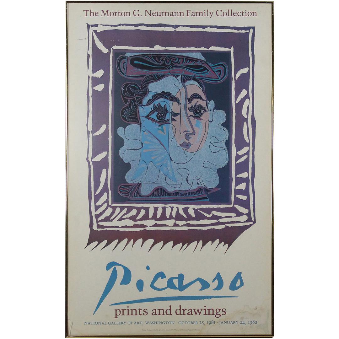Pablo Picasso Prints and Drawing Exhibition Poster (1 of 9)