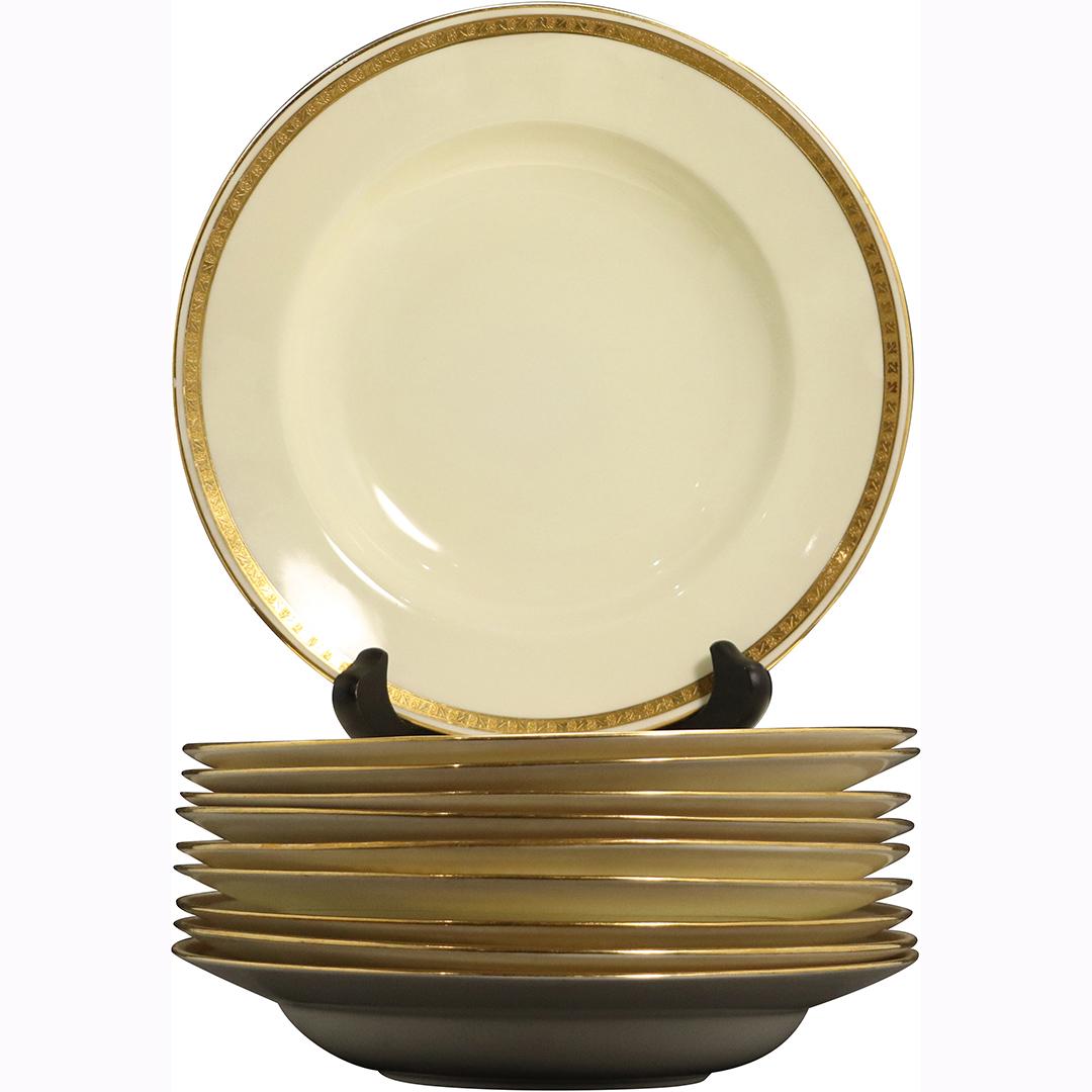 [10] MINTON Tiffany & Co Gold Rim Bowls (1 of 5)