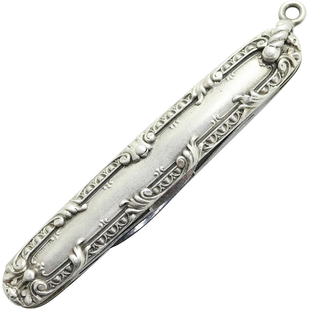 Sterling Silver Germany Fancy Case Pen Knife (1 of 6)