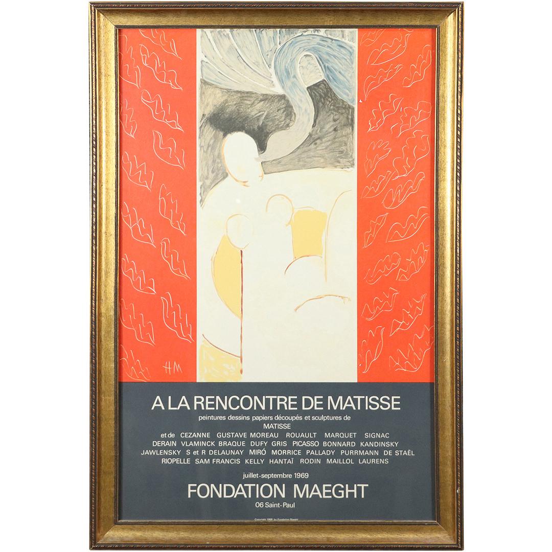 Henri Matisse Poster - Foundation Maeght - Vintage (1 of 7)