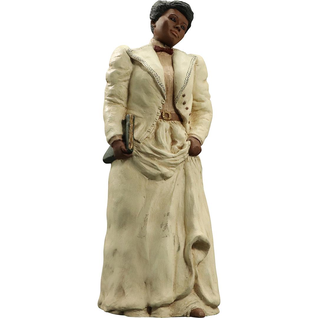 Ida B Wells, African American Journalist Ceramic Statue (1 of 9)