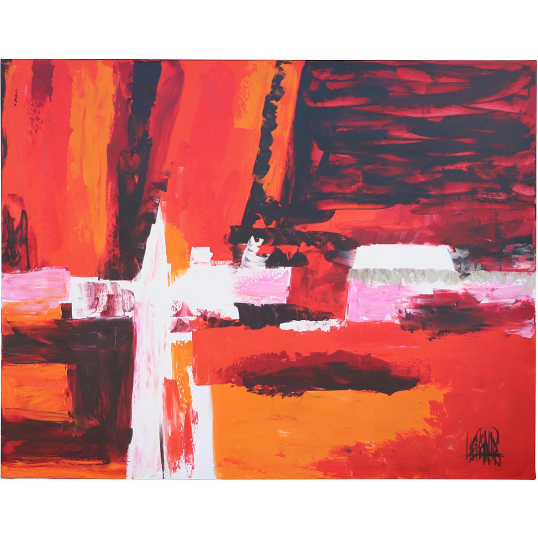 Large 20th C. Abstract Expressionism Oil Painting (1 of 7)