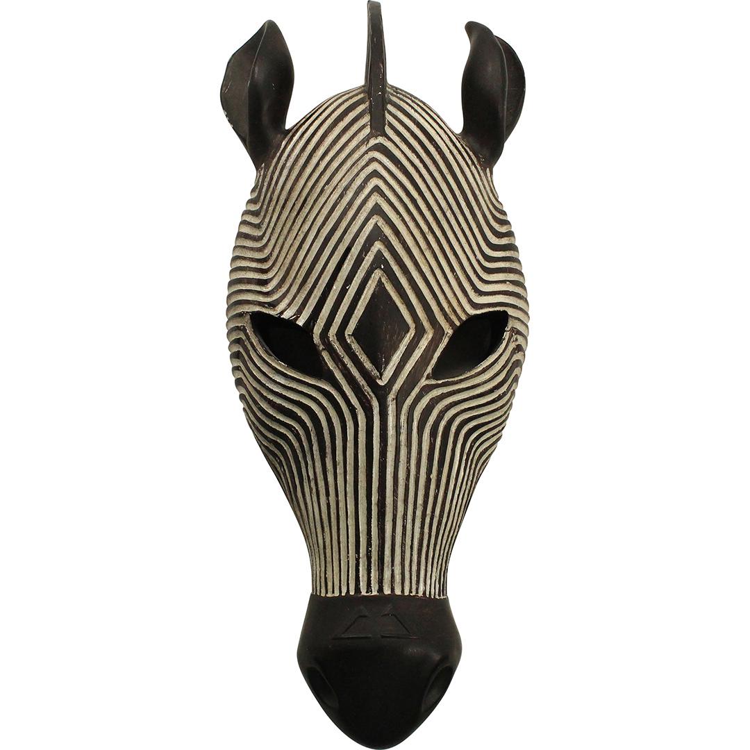Hollow Molded Composition Zebra Head Wall Hanging (1 of 4)