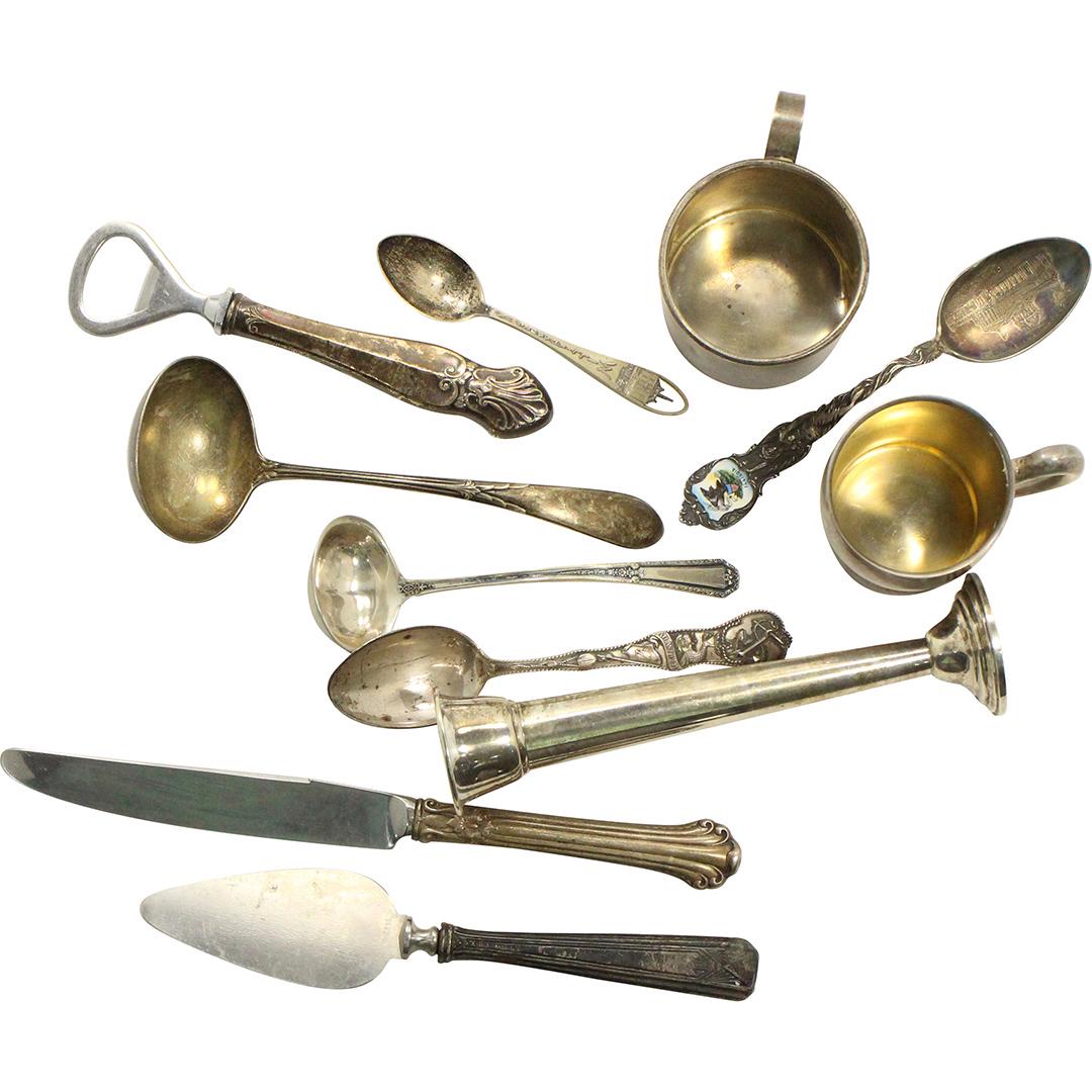 [11] Eleven Assorted Sterling Silver Items - Variety (1 of 10)