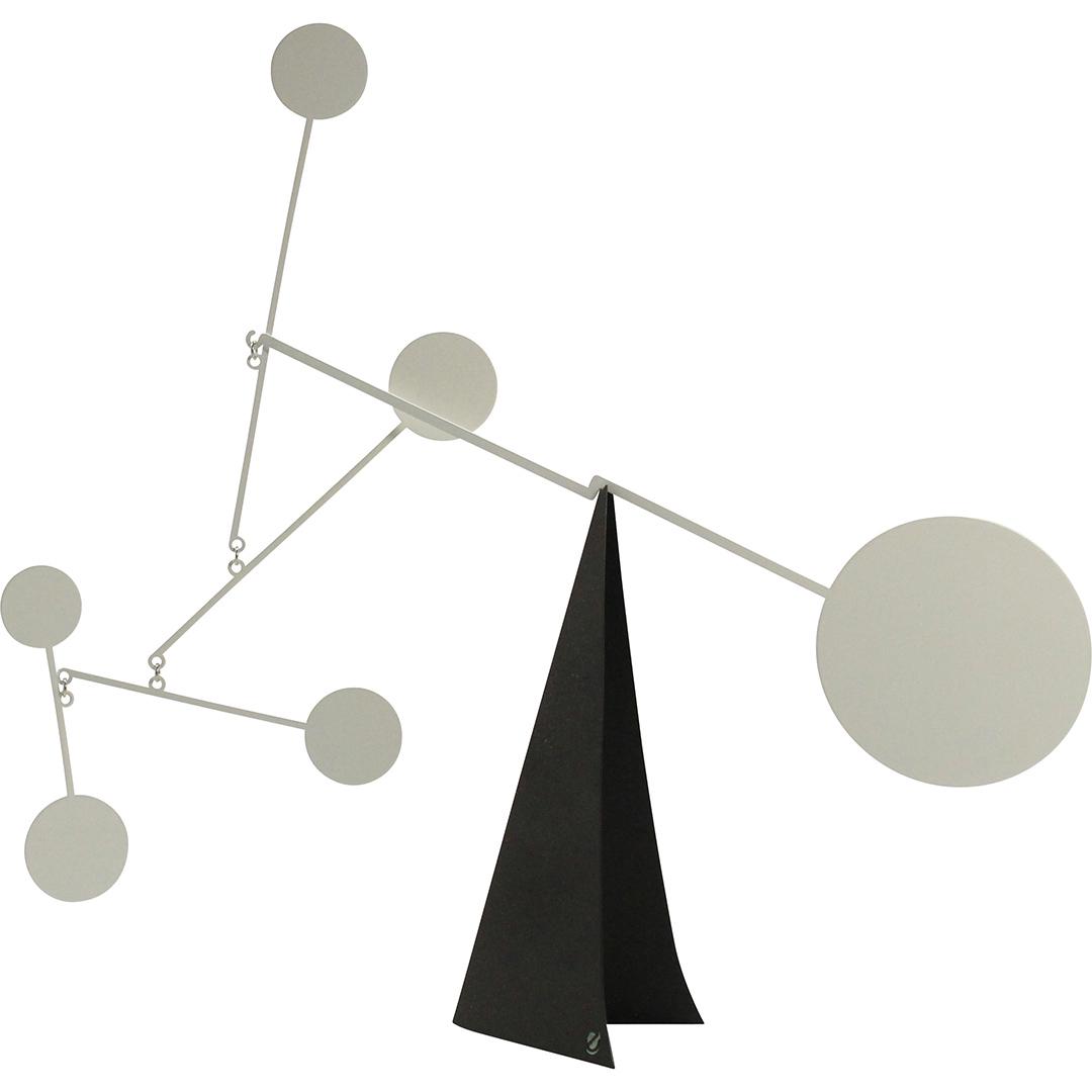 Modern Design Black & White Metal Table Top Mobile (1 of 6)