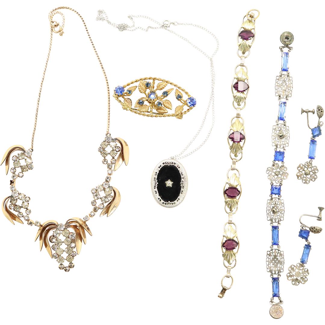 [6] Six Assorted Gold Filled, Sterling , Victorian (1 of 8)