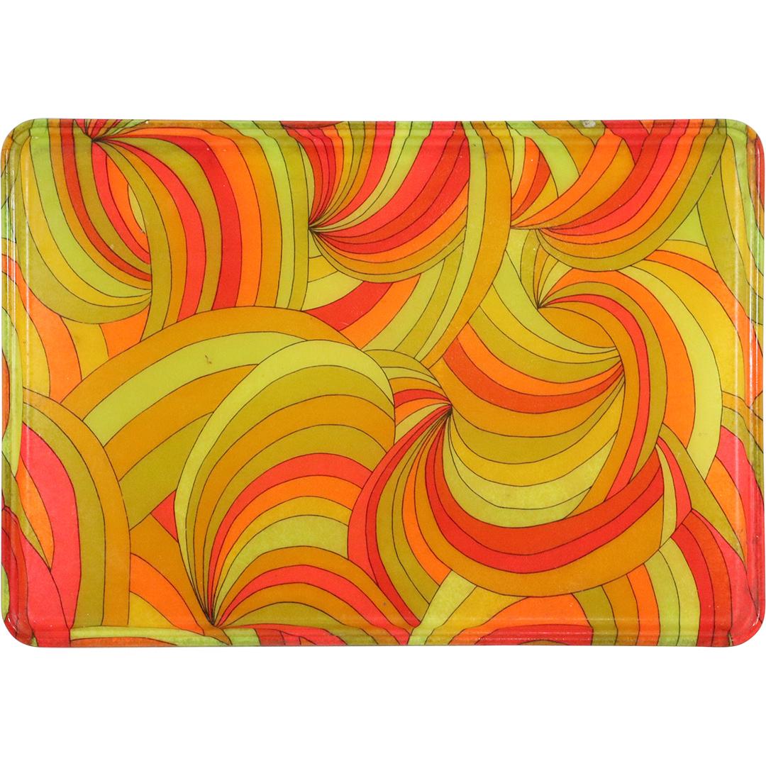 SiLite, 1960s Groovy Pop Art Serving Tray (1 of 8)
