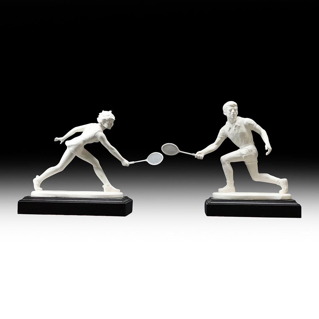 [2] Frobek Goebel Parian Tennis Figures in Action (1 of 10)