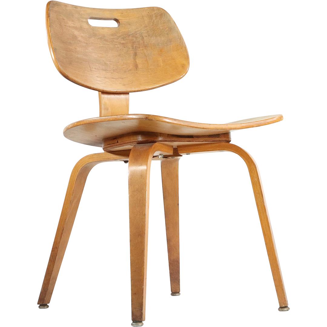THONET Mid-Century Modern Bentwood Blond Side Chair (1 of 10)