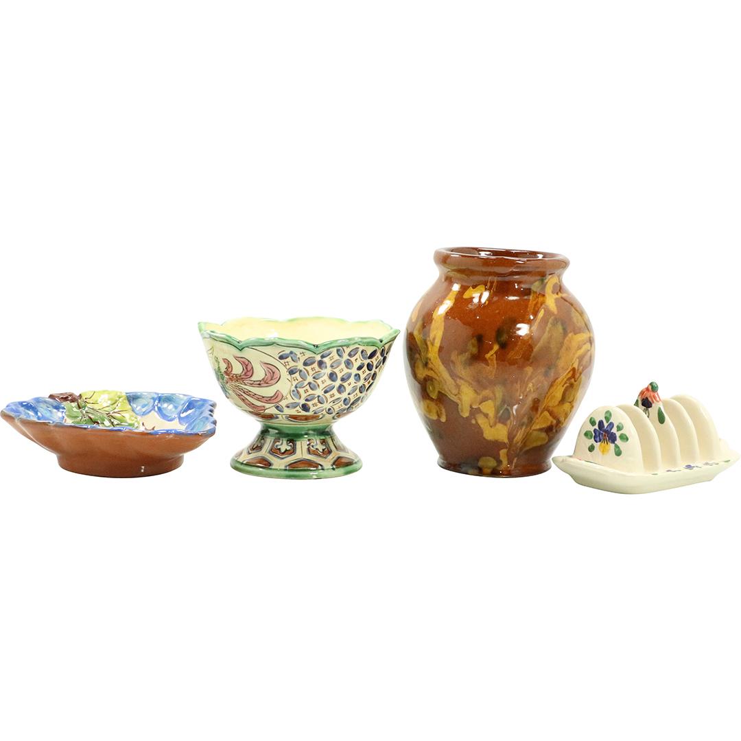 [4] Assorted Hand Painted Studio Pottery - Variety (1 of 11)