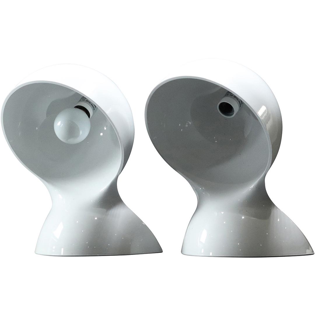 2 Mid-Century Table Lamps Designer Artemide Scandinavia (1 of 7)