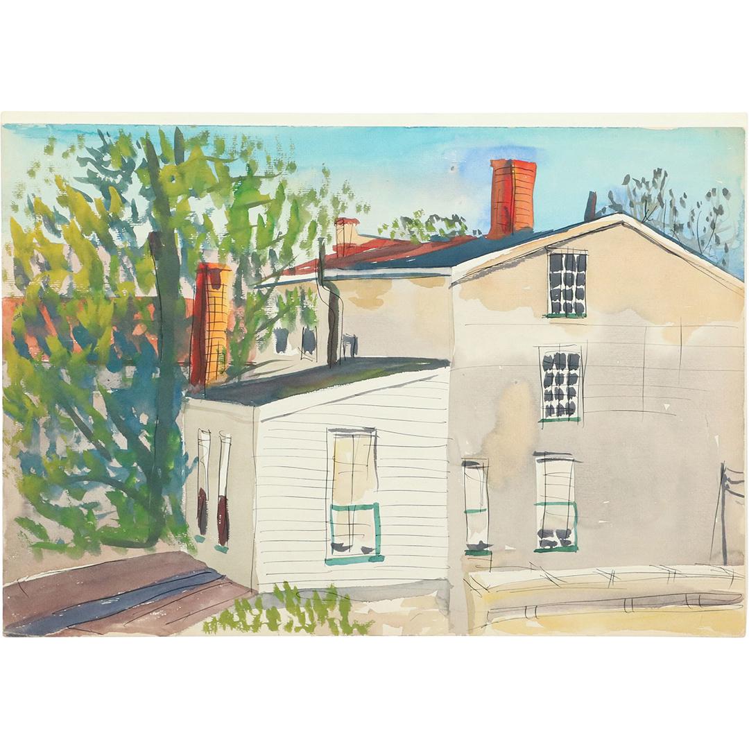 Ernest Arthur Towers 1918-2004, W/c Country House (1 of 6)