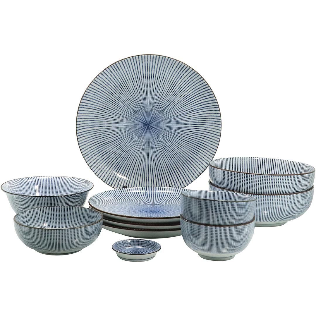 [11] Assorted Japanese Porcelain Blue & White Bowls (1 of 11)