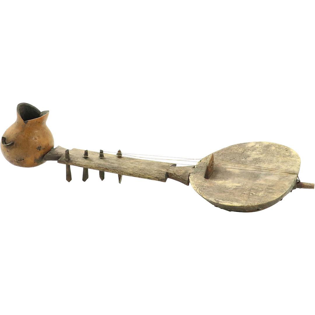Vintage Hand Made "Gourd" String Instrument (1 of 8)