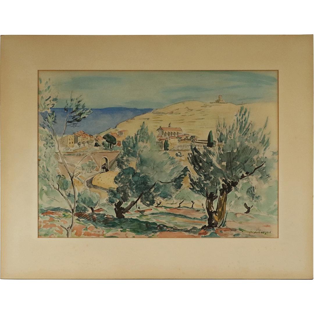Henri Lebasque, Aquatint, Desert Landscape (1 of 11)