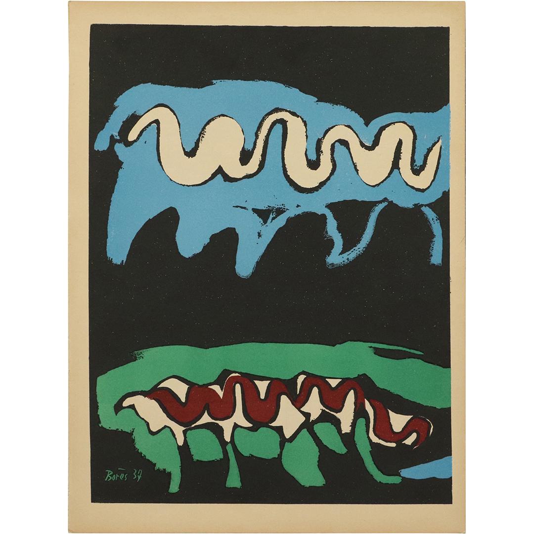Francisco Bores Lopez, BORES '37, Abstract Lithograph (1 of 9)