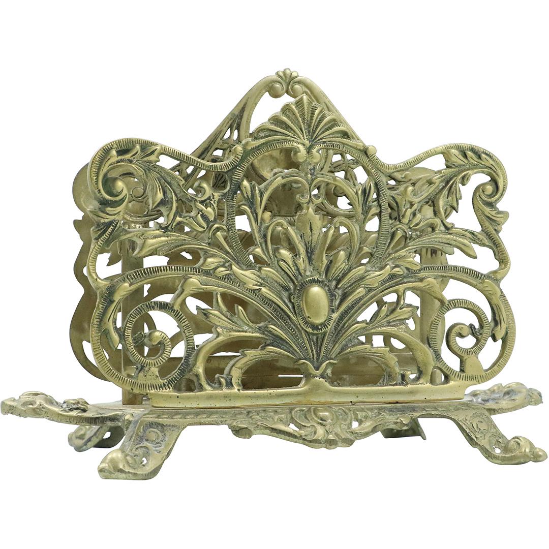 Bradley and Hubbard Signed Numbered Brass Letter Holder (1 of 9)