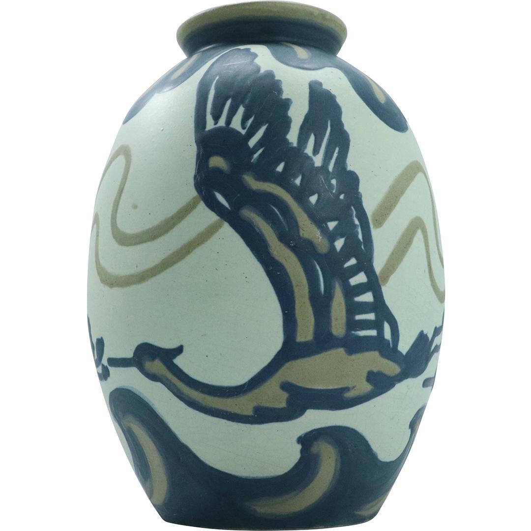 Villeroy & Boch Luxemburg, Stork, Art Pottery Vase (1 of 7)