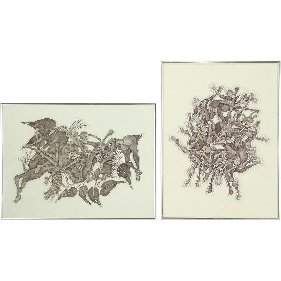 [2]  Wayne Forbes, Surrealism Mixed Media Art Figures (1 of 16)