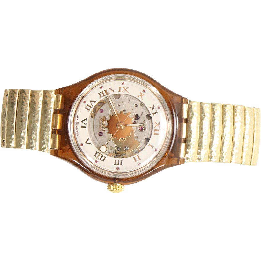 SWATCH Automatic Reveals Both Sides Wristwatch (1 of 4)