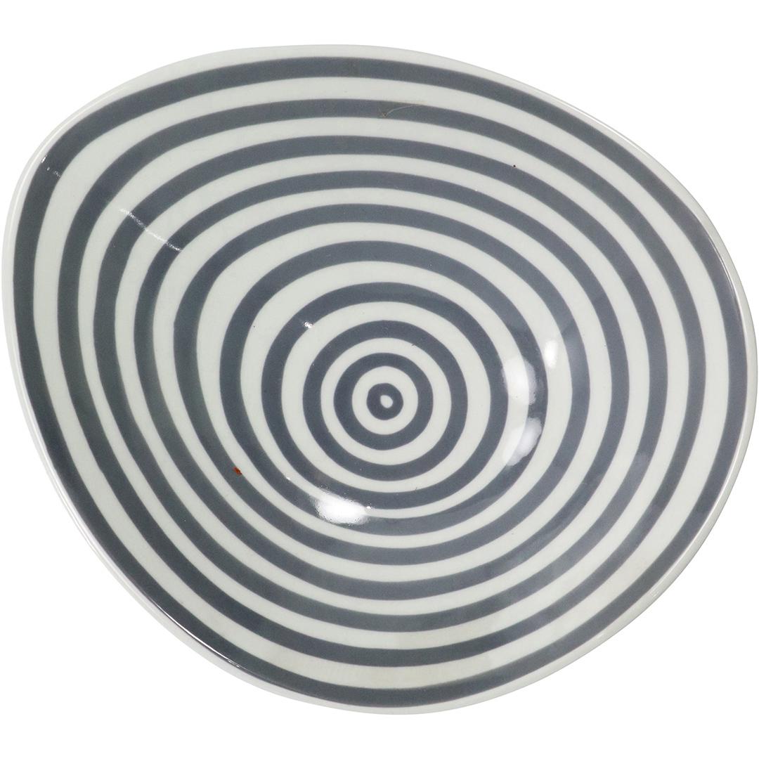 Royal Dux Fine Porcelain SWIRL Mid-Century Modern Bowl (1 of 5)