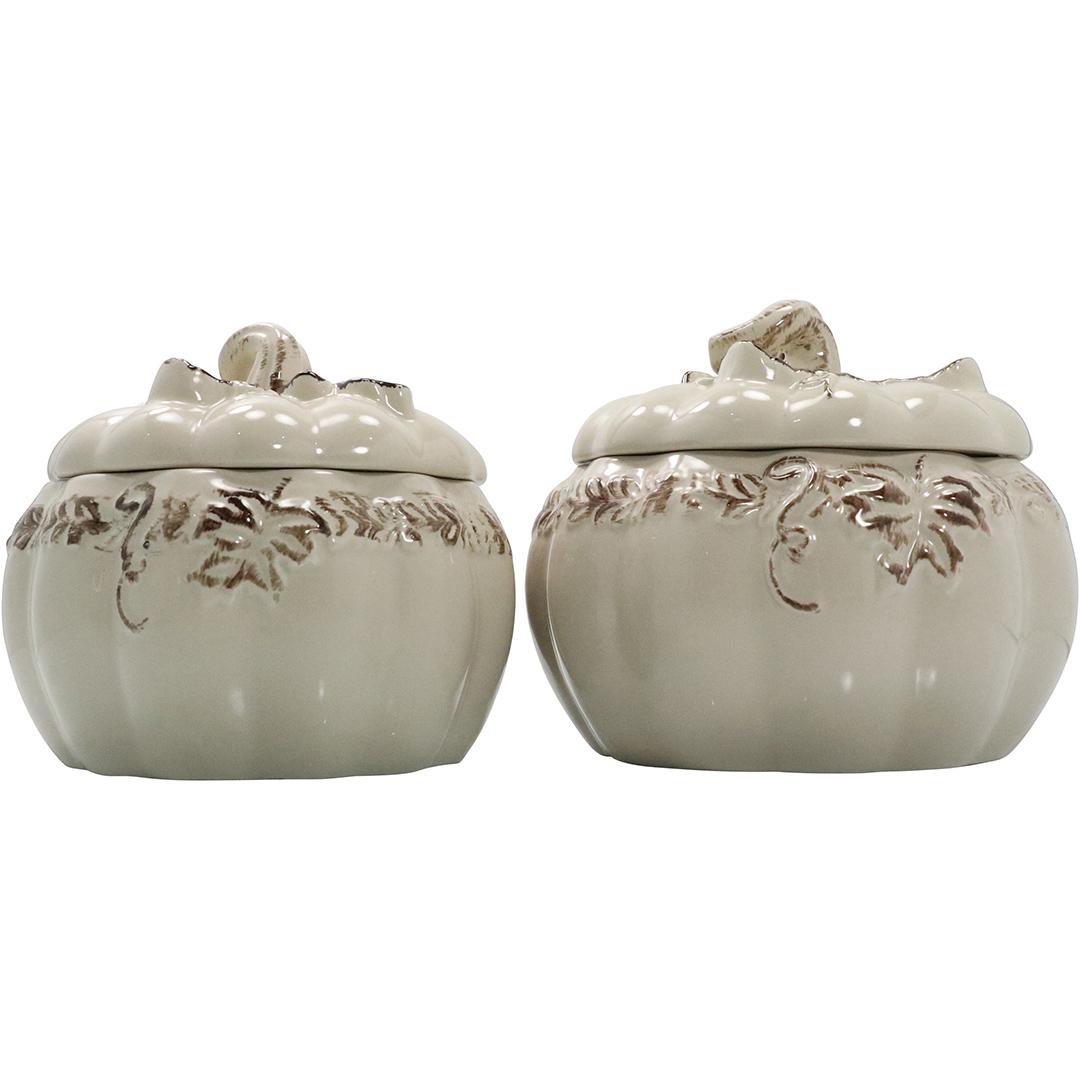 [2] Temp-tations Ceramic Hand Paint Pumpkin Bowls (1 of 7)