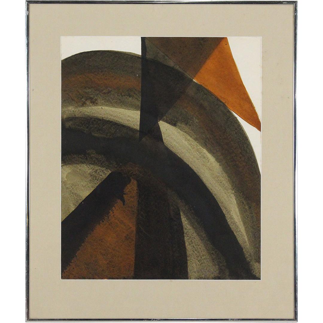 Judith Langland 1915-1977, "Planet Landscape IV" W/c (1 of 7)