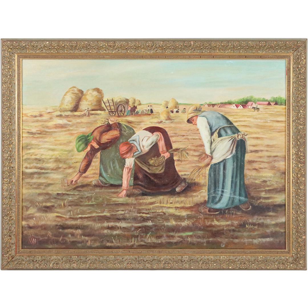 Mildred, Oil/b Painting Farming The Field (1 of 7)