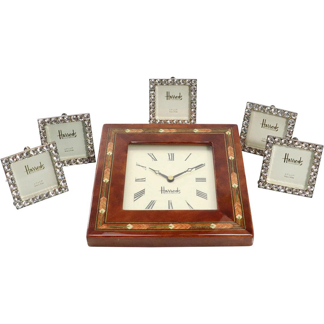 Harrod's Knightsbridge Clock, 5 Harrod's Mini Frames (1 of 9)