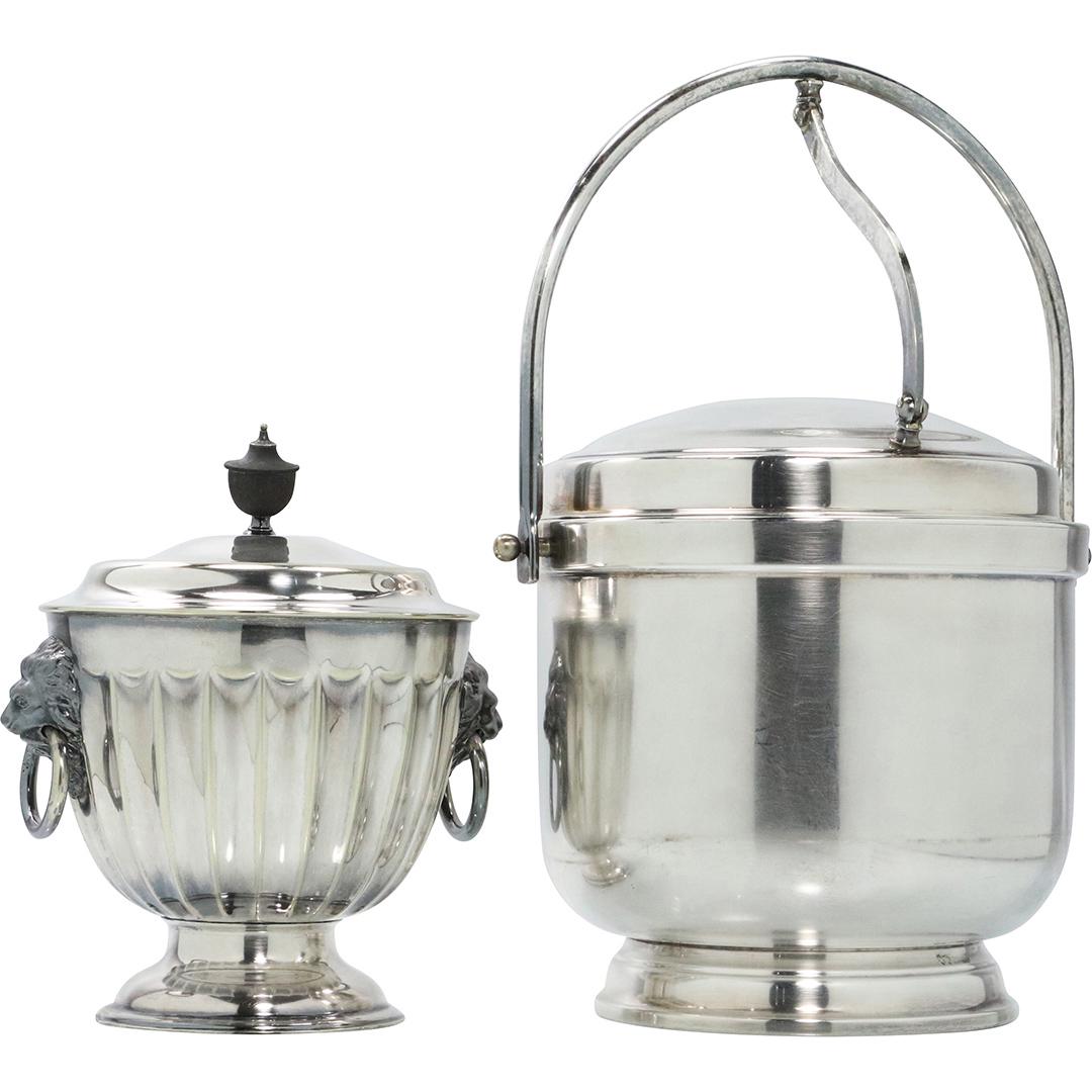 Continental Sheffield & Wallace Silver Plate Ice Bucket (1 of 13)