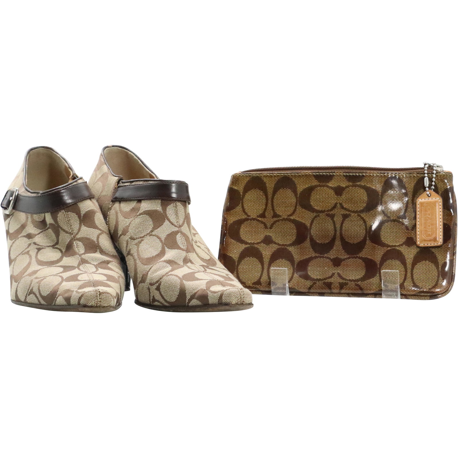 COACH Ladies Shoes and COACH Clutch Purse (1 of 10)