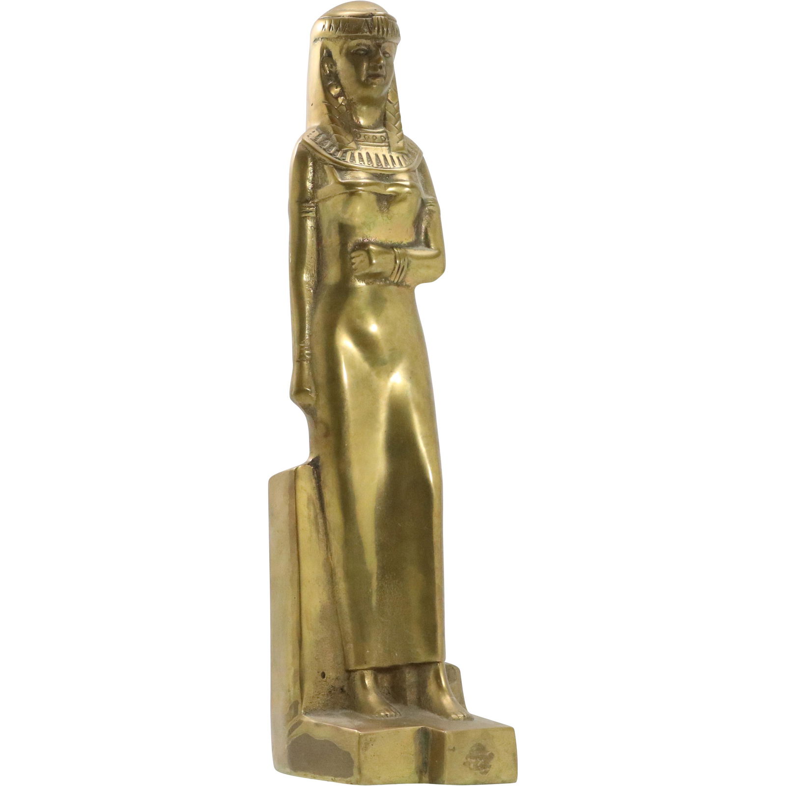 Bronze Egyptian Princess Figure Statue (1 of 7)