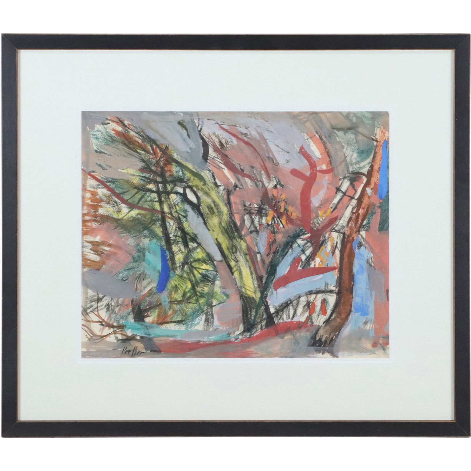 Josef Presser 1907-1967 Polish / American,  Abstract (1 of 7)