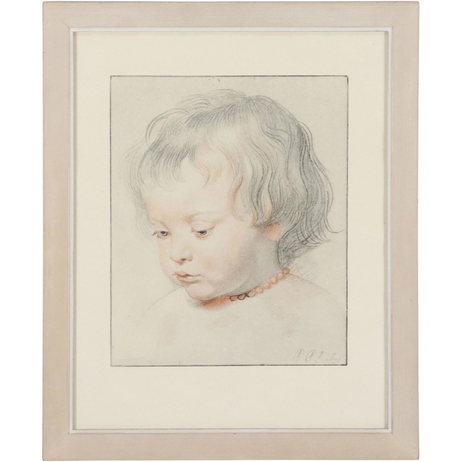 Peter Paul Rubens, Vintage Lithograph Nicholas Rubens (1 of 7)